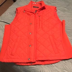 Orange Ralph Lauren vest